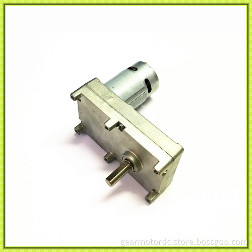24V powerful Low speed 30 watt dc motor with gear reduction for pellet stove